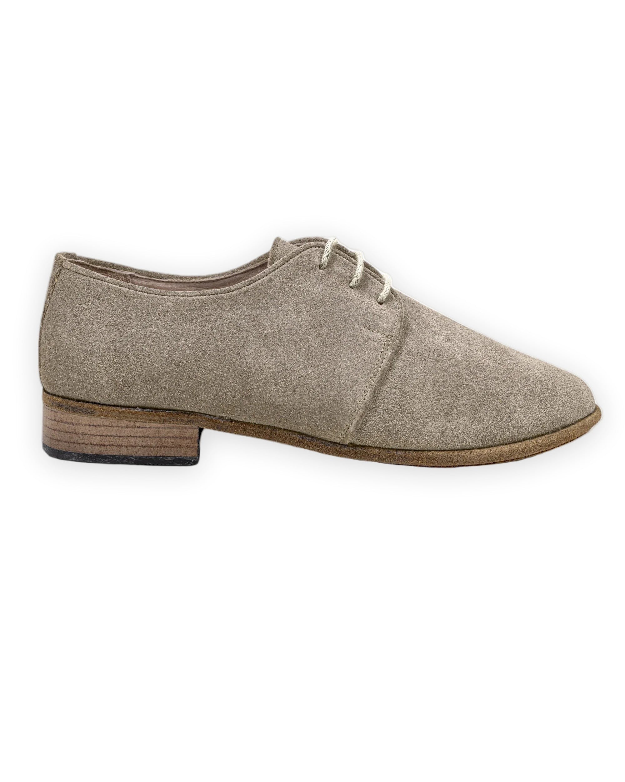Side view Leather Pointed Toe Oxford - Calf Leather Zero Drop | Bespoky