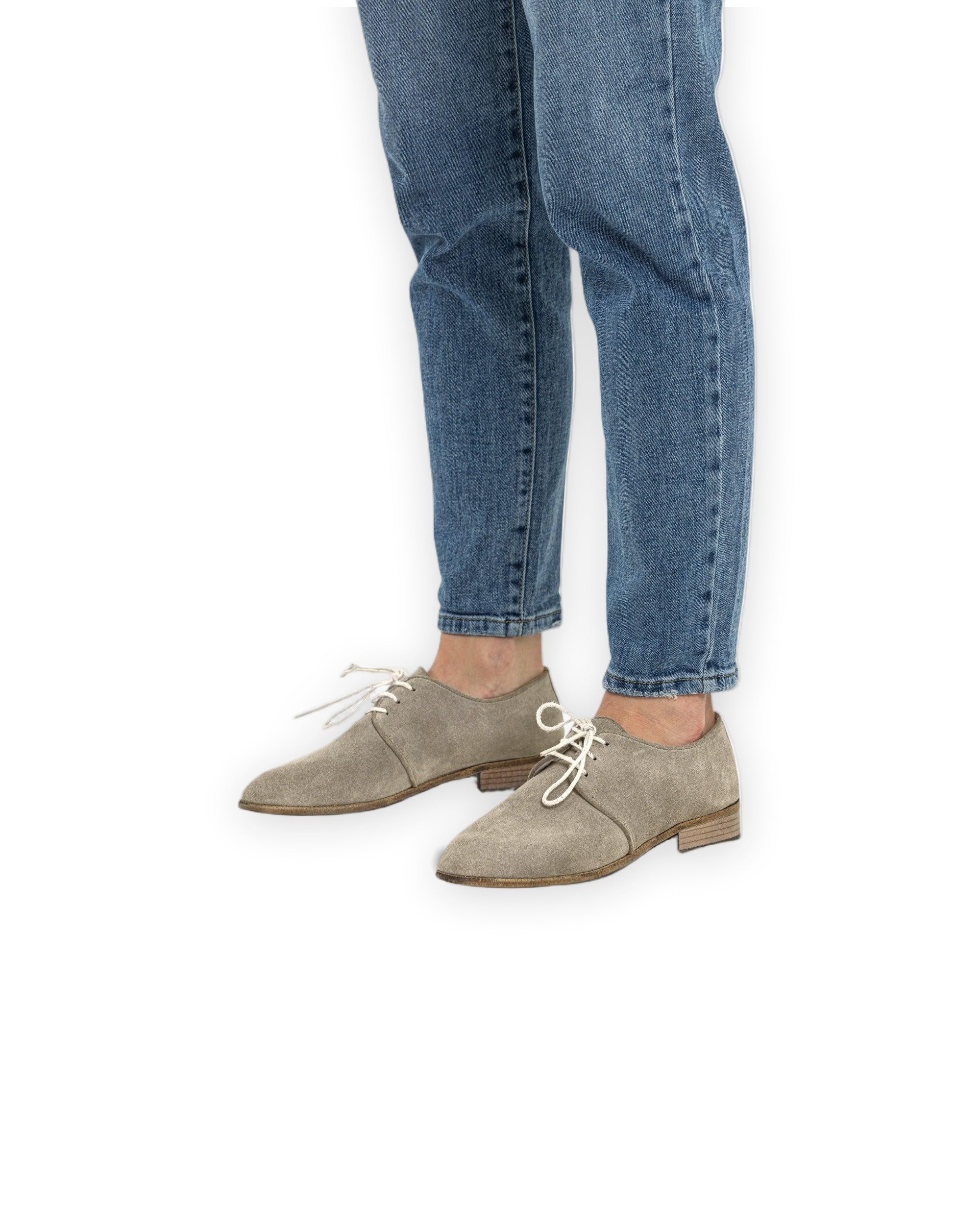Top view Leather Pointed Toe Oxford - Handcrafted Calf Leather | Bespoky