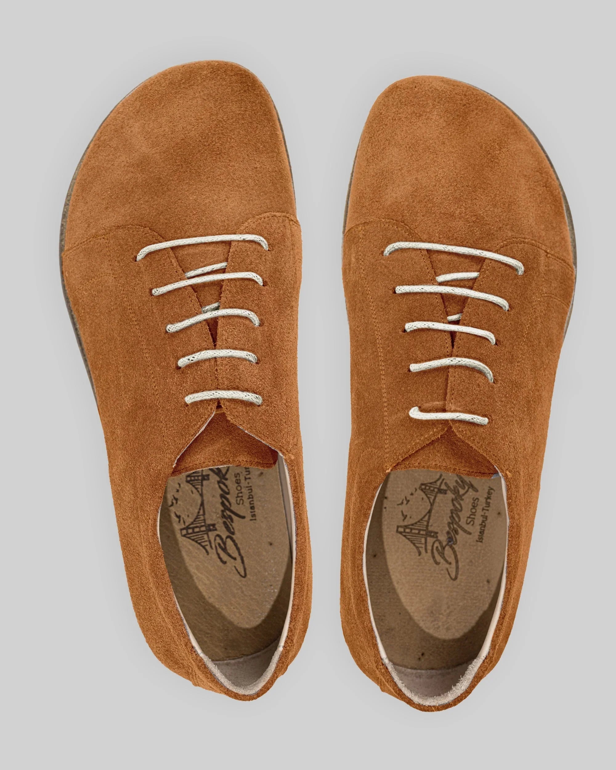 Side view Leather Barefoot Sneaker - Calf Leather Zero Drop | Bespoky