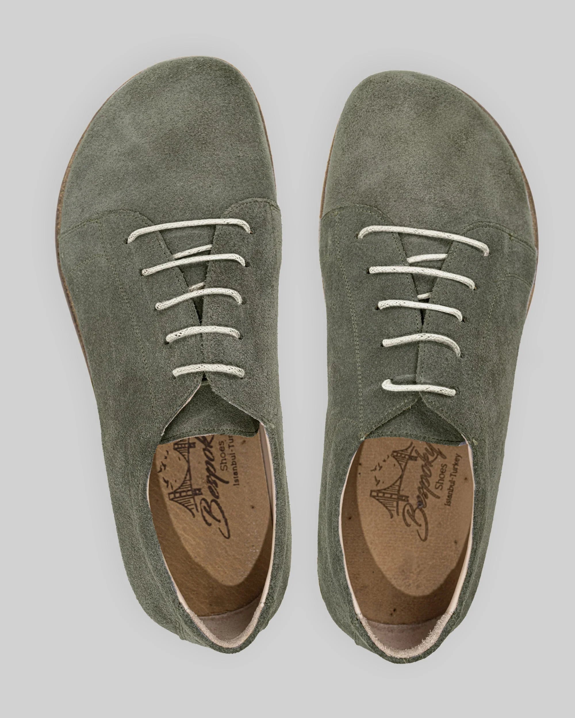 Side view Leather Barefoot Sneaker - Calf Leather Zero Drop | Bespoky