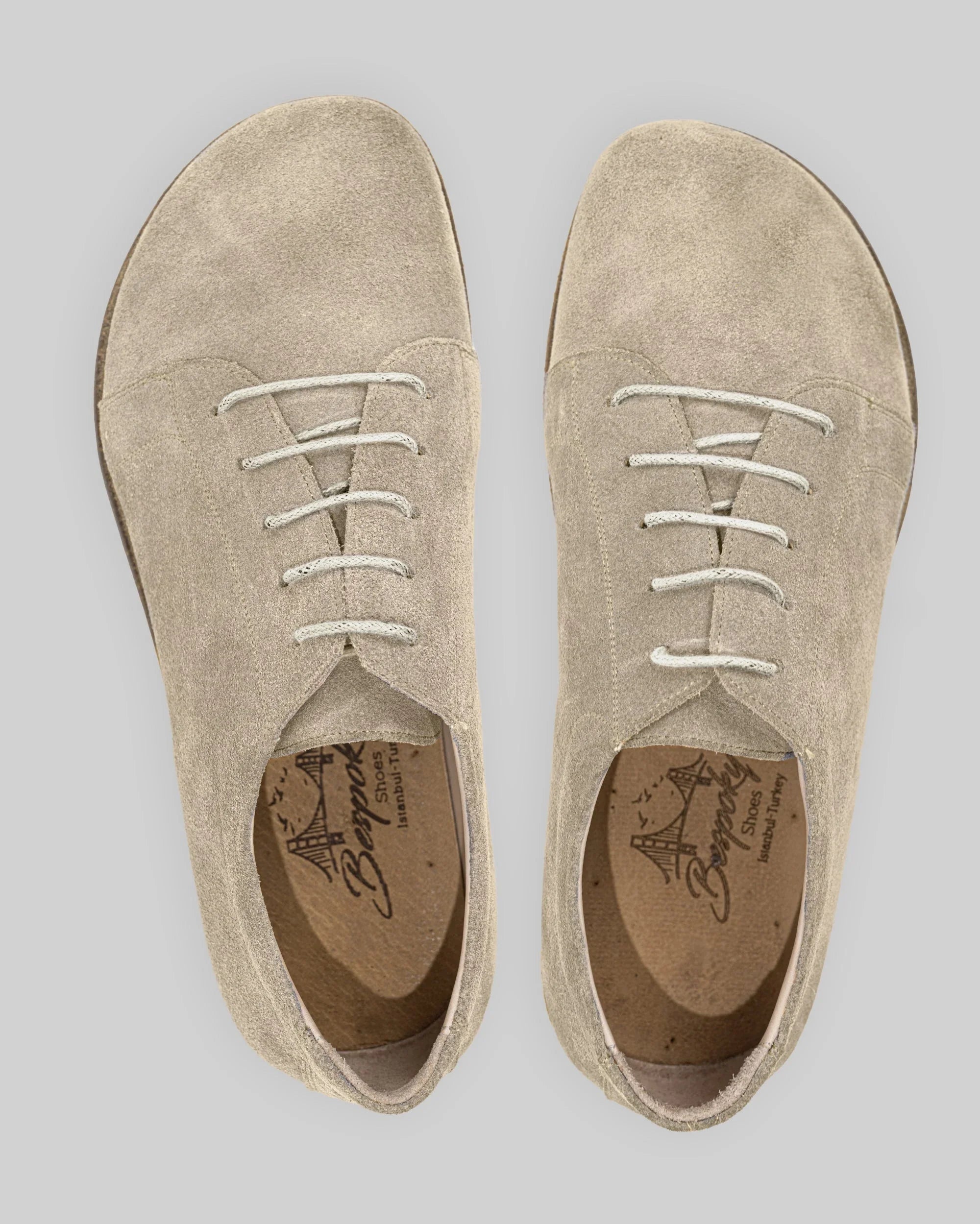 Side view Leather Barefoot Sneaker - Calf Leather Zero Drop | Bespoky