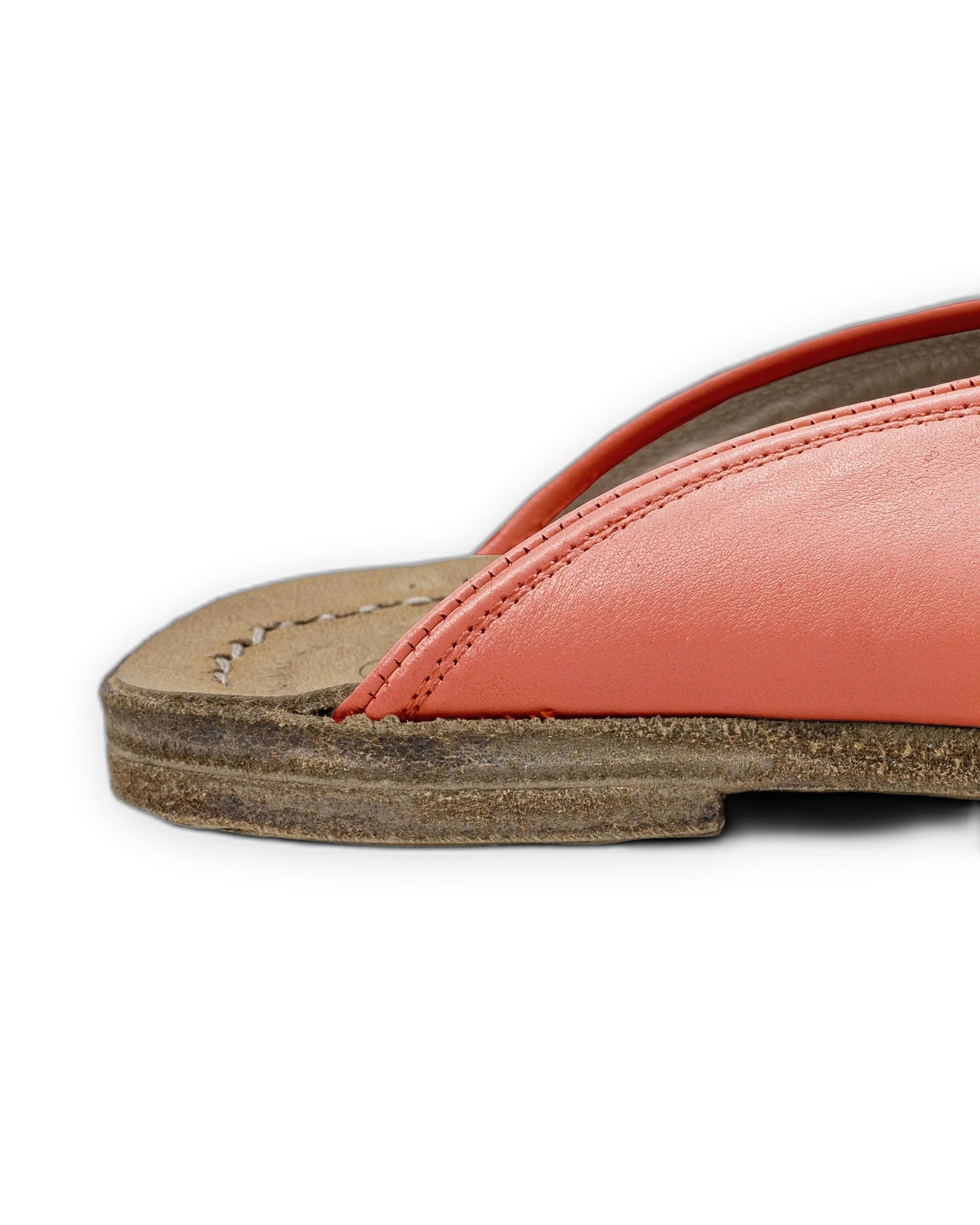 Pair Pomegranate Slippers - Barefoot Wide Toe Calf Leather | Bespoky