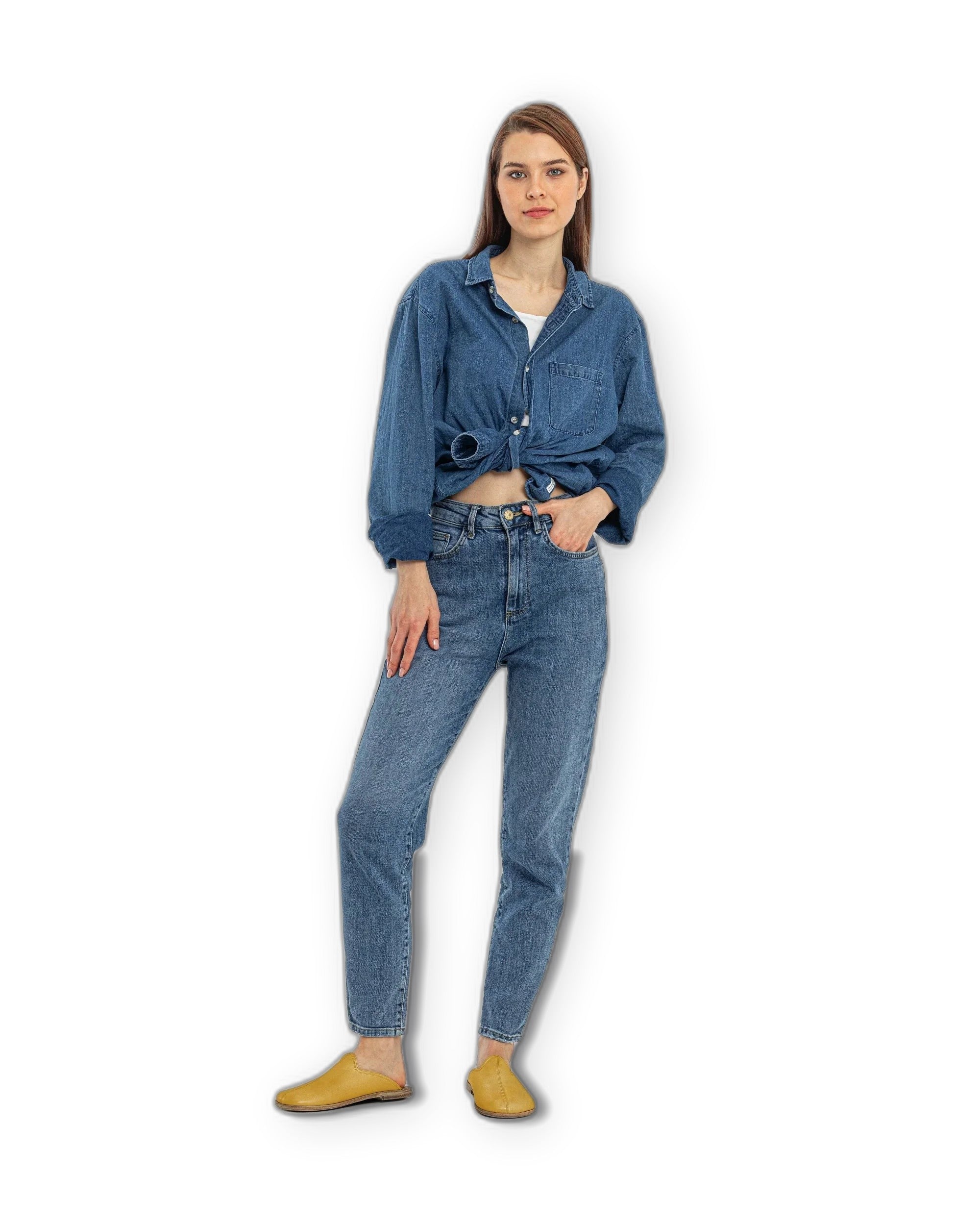 Pair Mustard Slippers - Barefoot Wide Toe Calf Leather | Bespoky