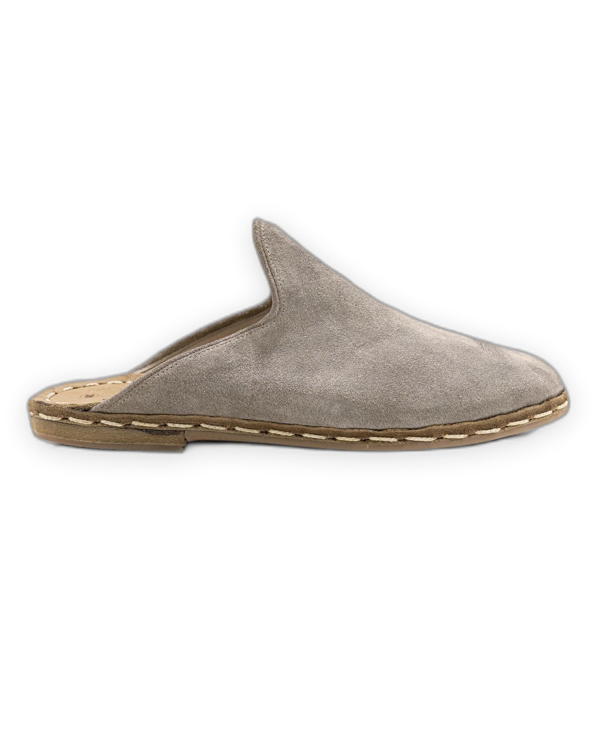 Top view Suede Slippers - Handcrafted Calf Leather | Bespoky