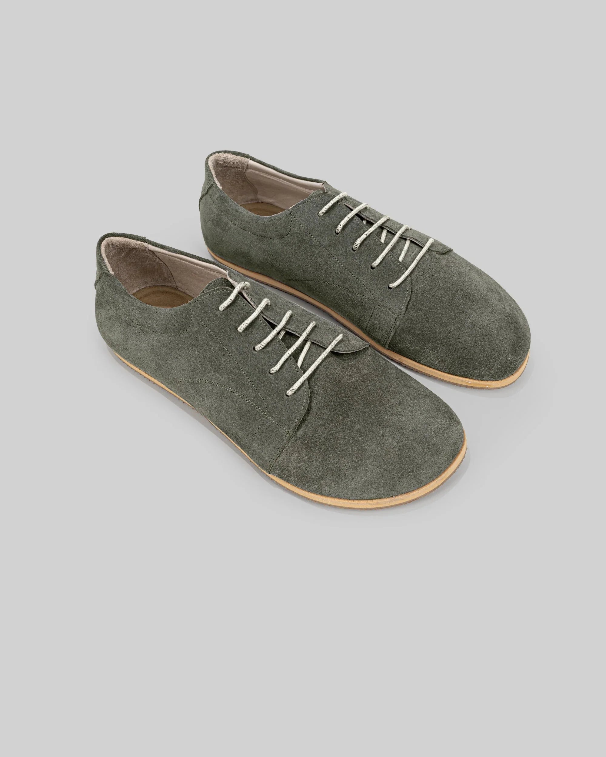 Women's Leather Barefoot Sneaker - Handcrafted Calf Leather Wide Toe Box | Bespoky
