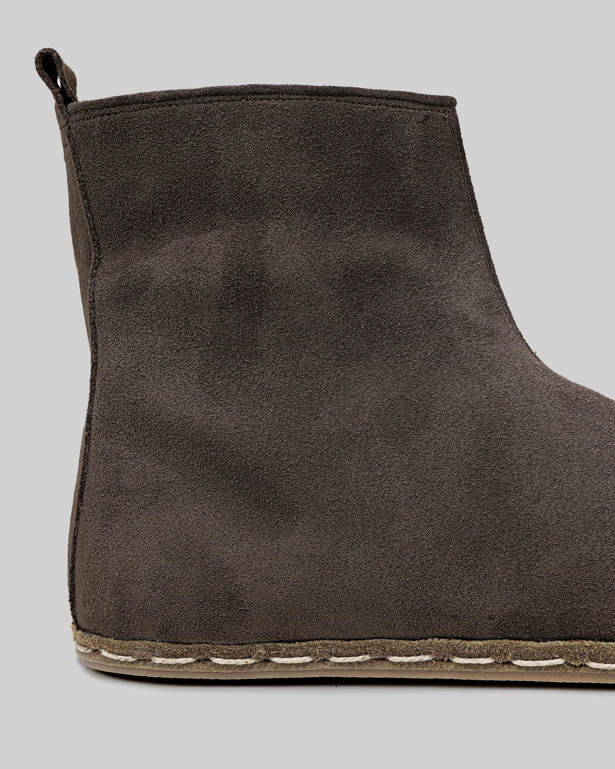 Top view Brown Chelsea Boots - Handcrafted Calf Leather | Bespoky