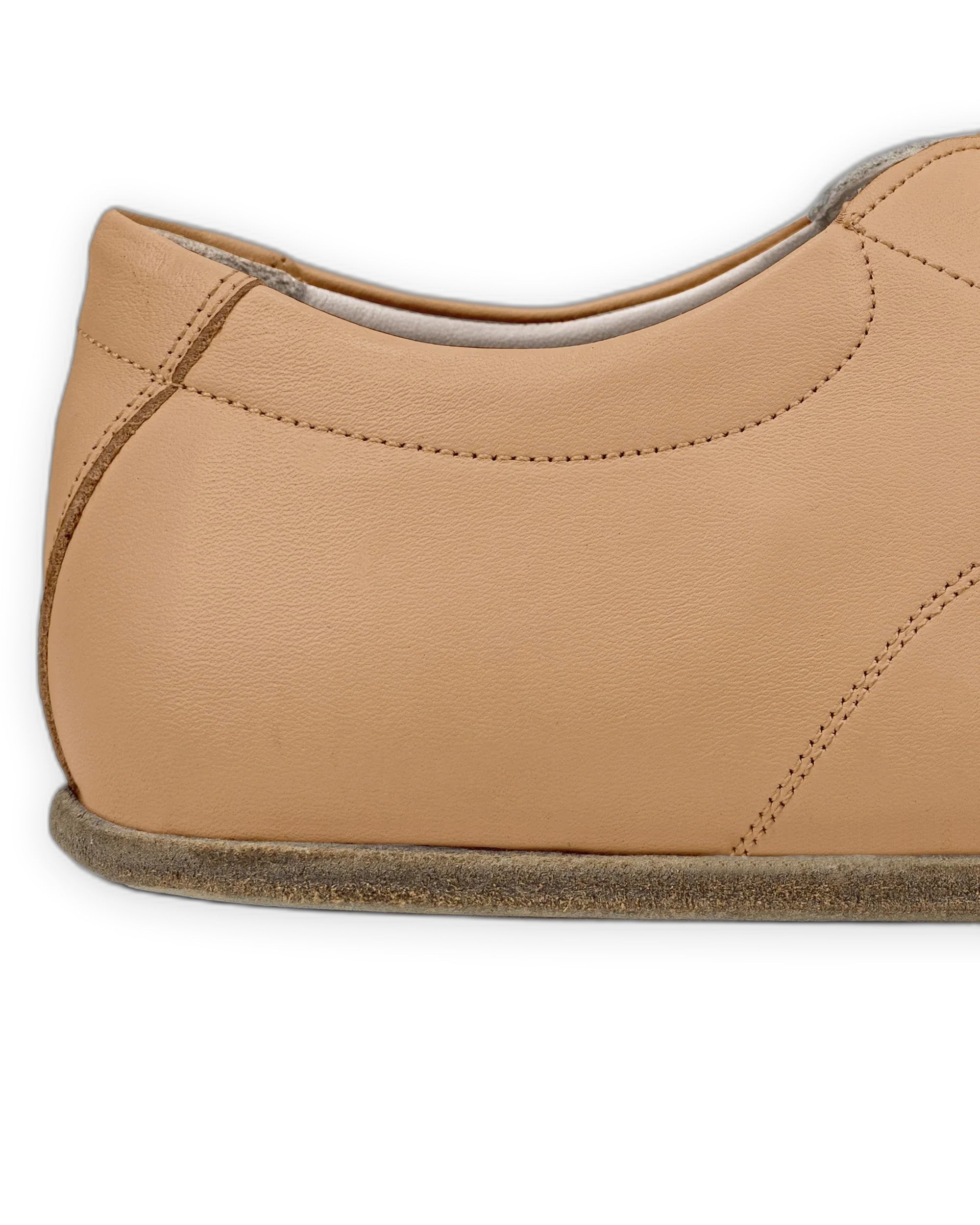 Pair Undyed Barefoot Sneaker - Barefoot Wide Toe Calf Leather | Bespoky