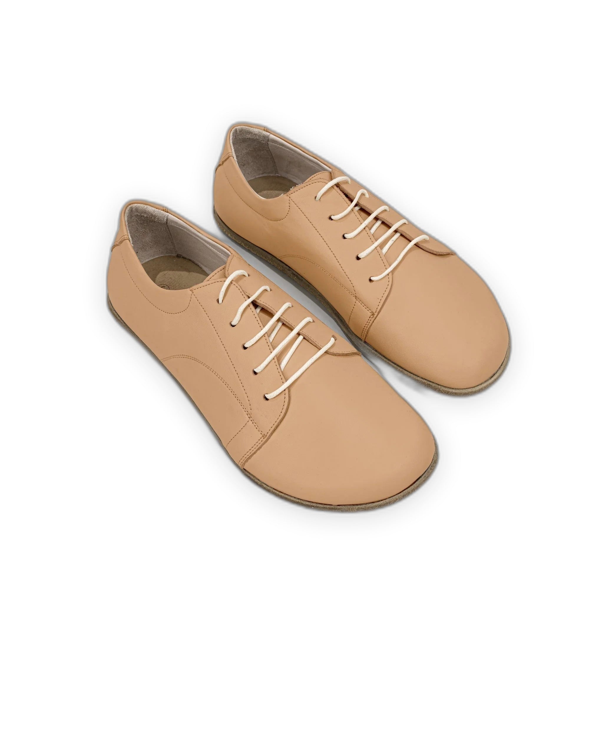 Men's Undyed Barefoot Sneaker - Handcrafted Calf Leather Wide Toe Box | Bespoky