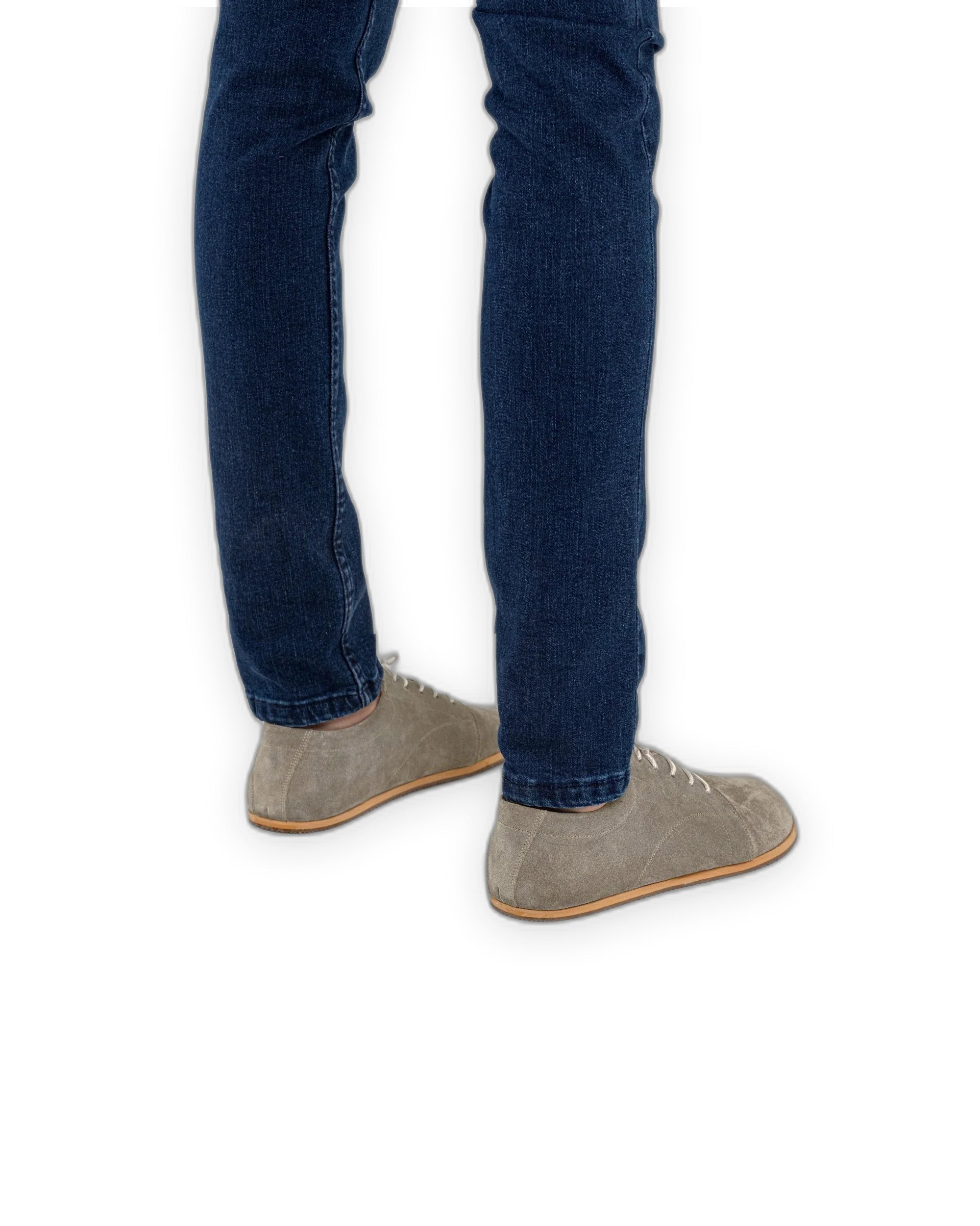 Top view Leather Barefoot Sneaker - Handcrafted Calf Leather | Bespoky
