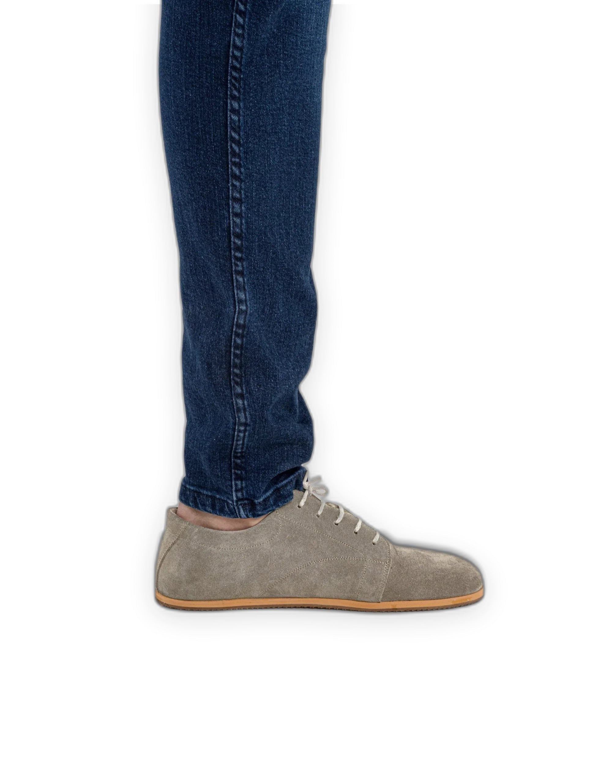 Detail Leather Barefoot Sneaker - Handcrafted Calf Leather Turkey | Bespoky