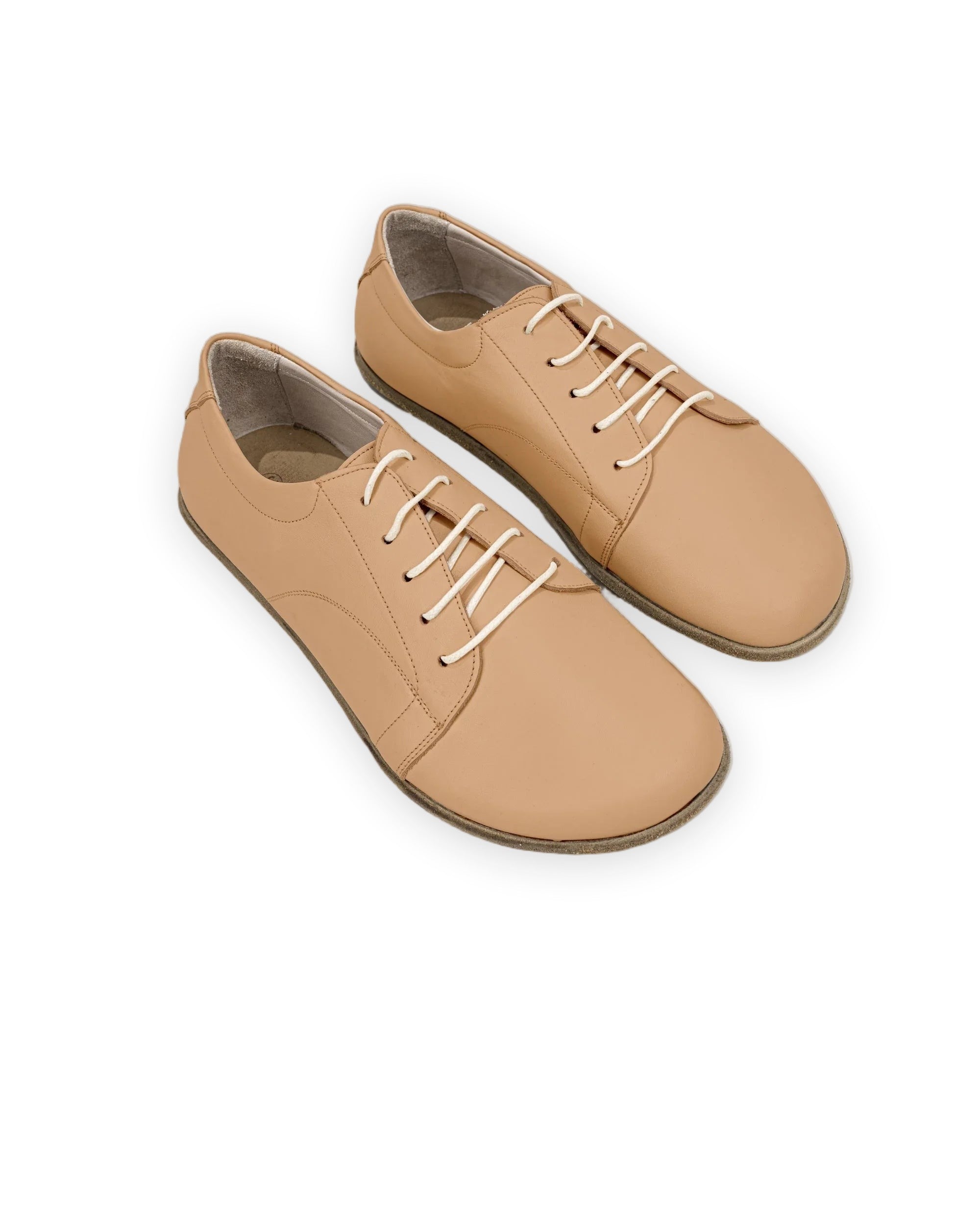 Women's Undyed Barefoot Sneaker - Handcrafted Calf Leather Wide Toe Box | Bespoky