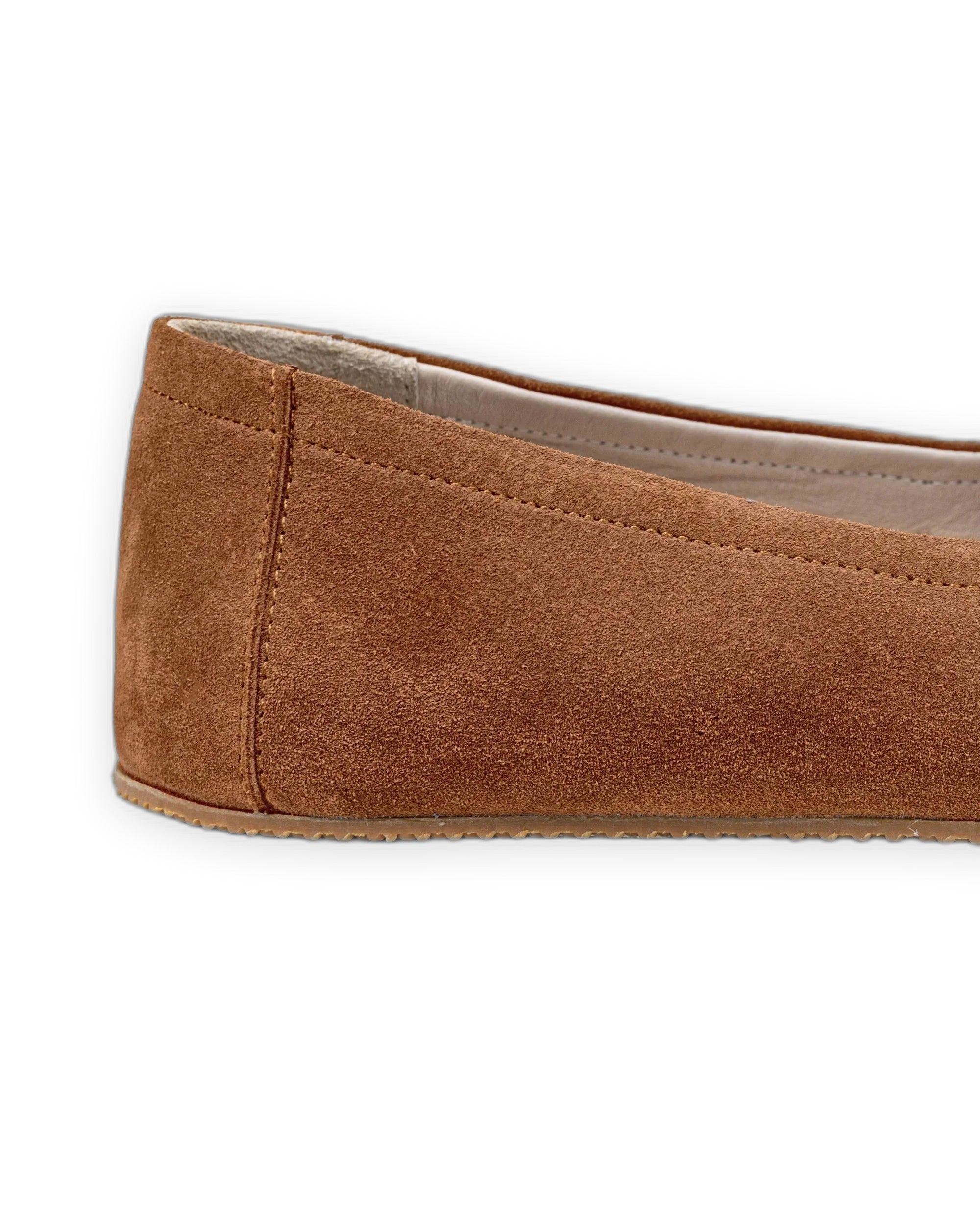 Top view Leather Ballet Flats - Handcrafted Calf Leather | Bespoky