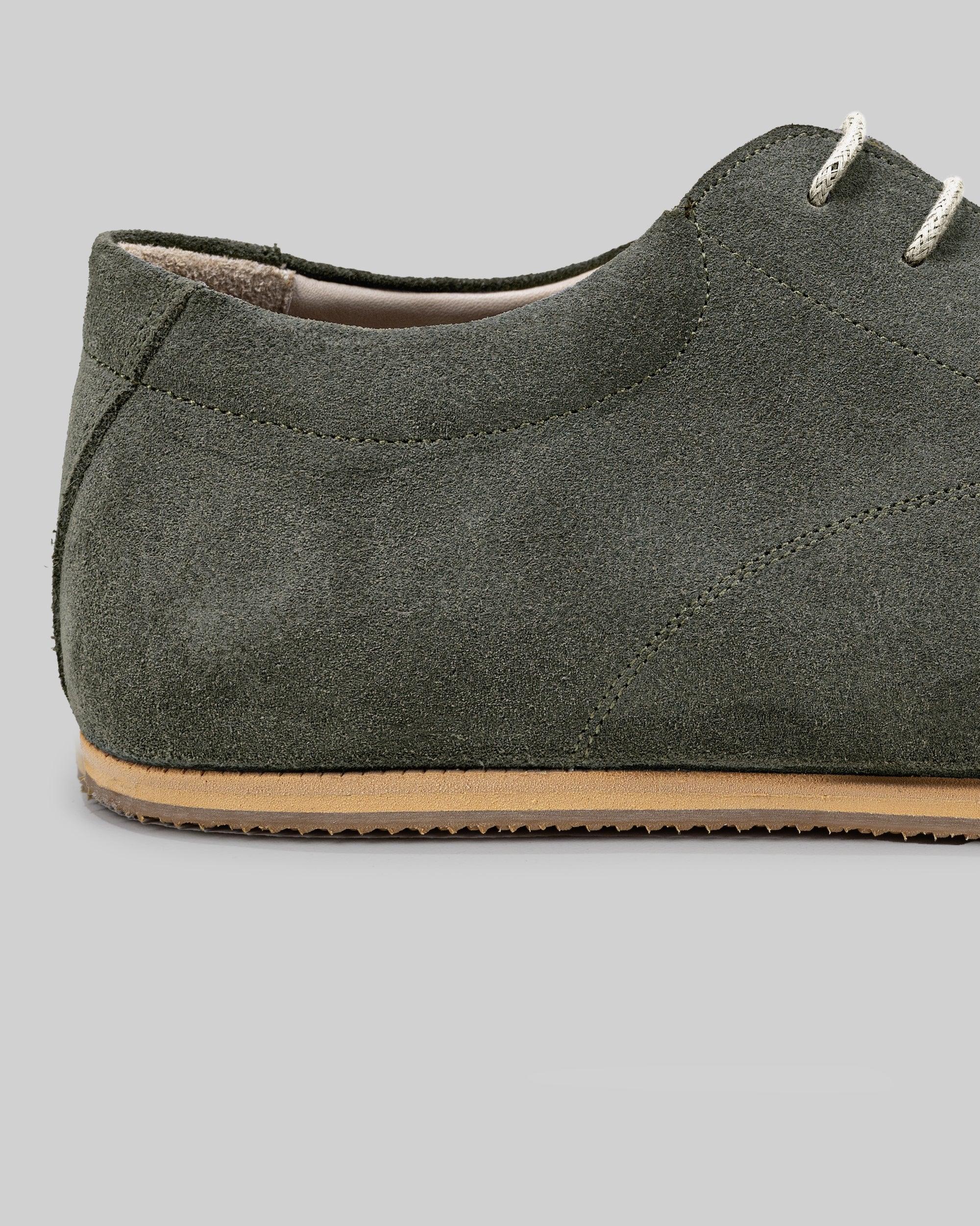 Side view Leather Barefoot Sneaker - Calf Leather Zero Drop | Bespoky