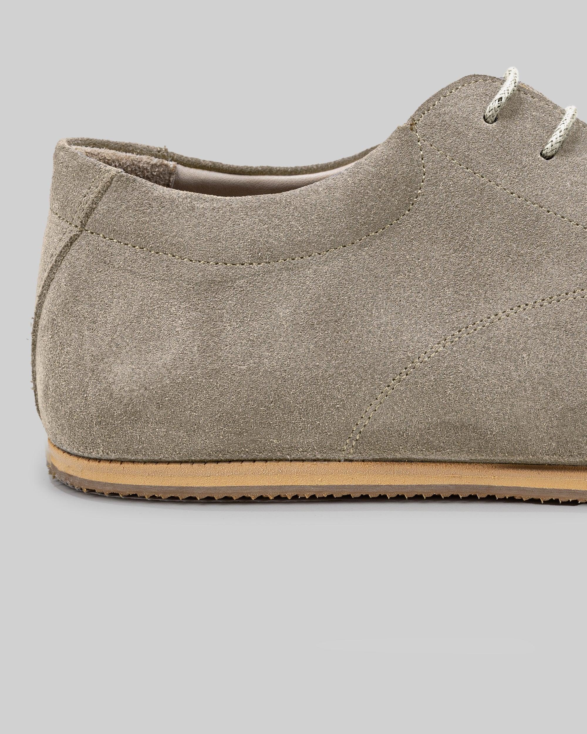 Side view Leather Barefoot Sneaker - Calf Leather Zero Drop | Bespoky