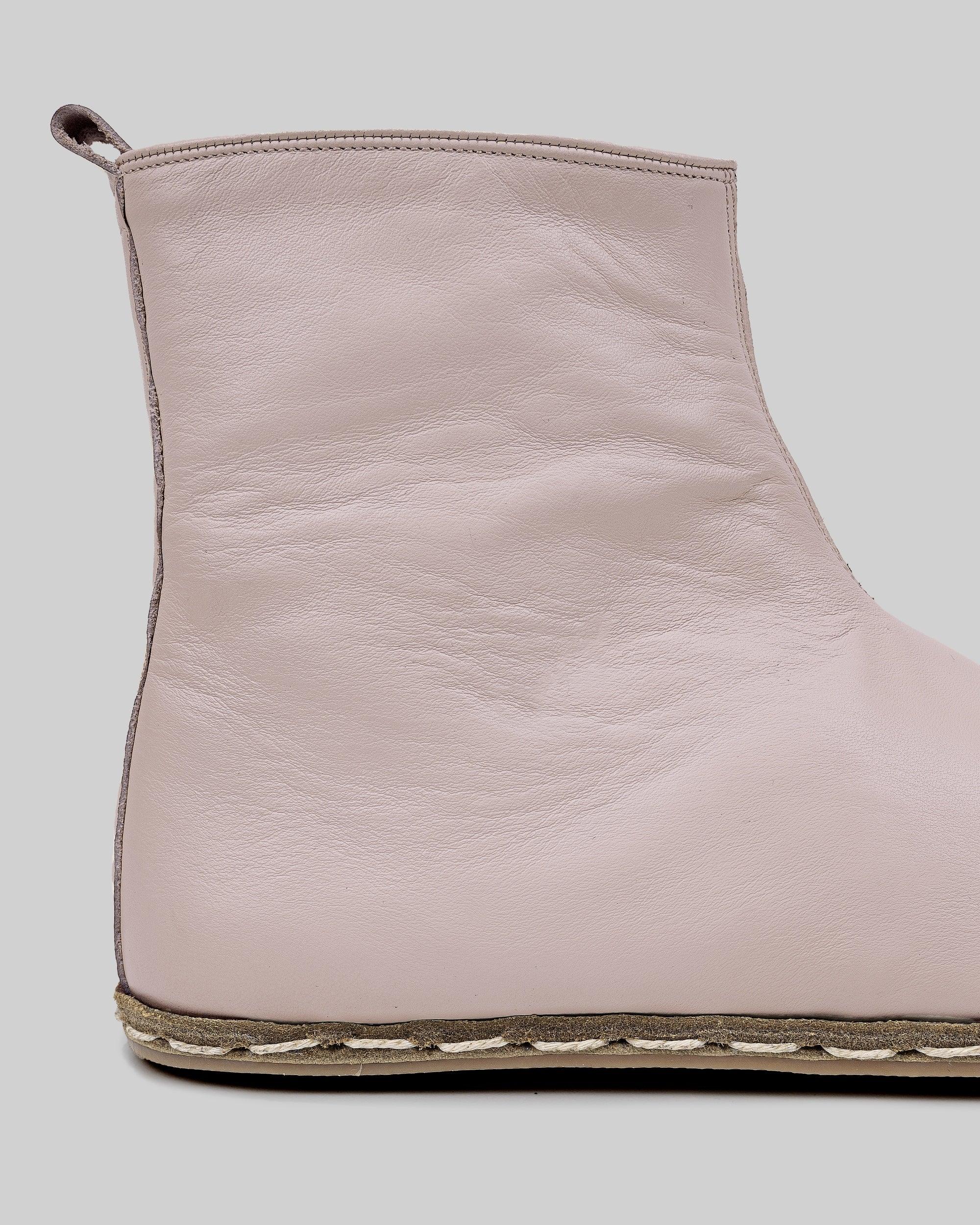 Top view Pink Chelsea Boots - Handcrafted Calf Leather | Bespoky