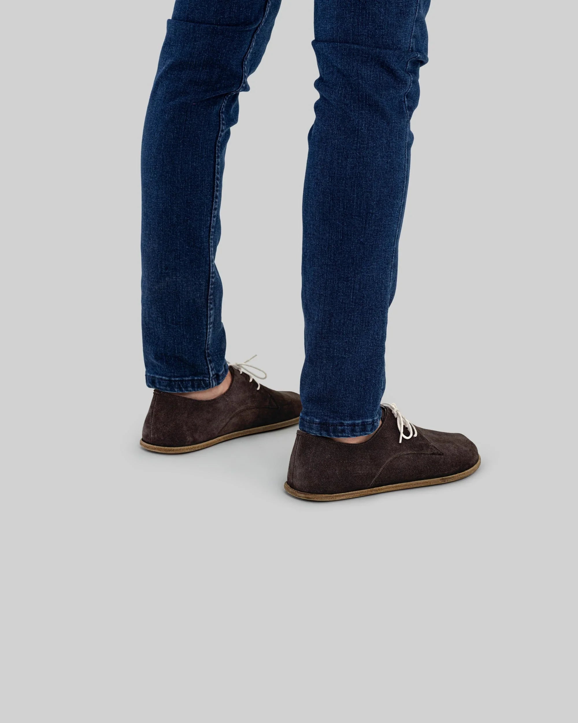 Top view Brown Oxford Shoes - Handcrafted Calf Leather | Bespoky