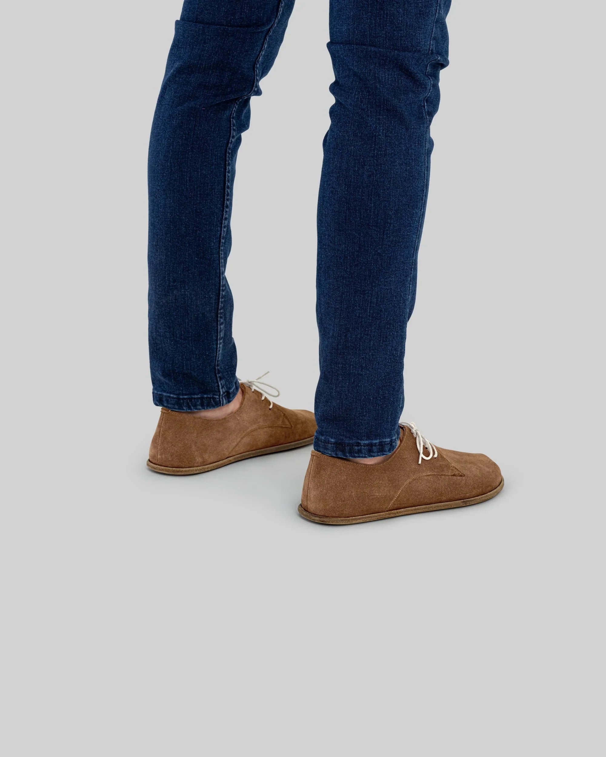 Top view Tan Oxford Shoes - Handcrafted Calf Leather | Bespoky