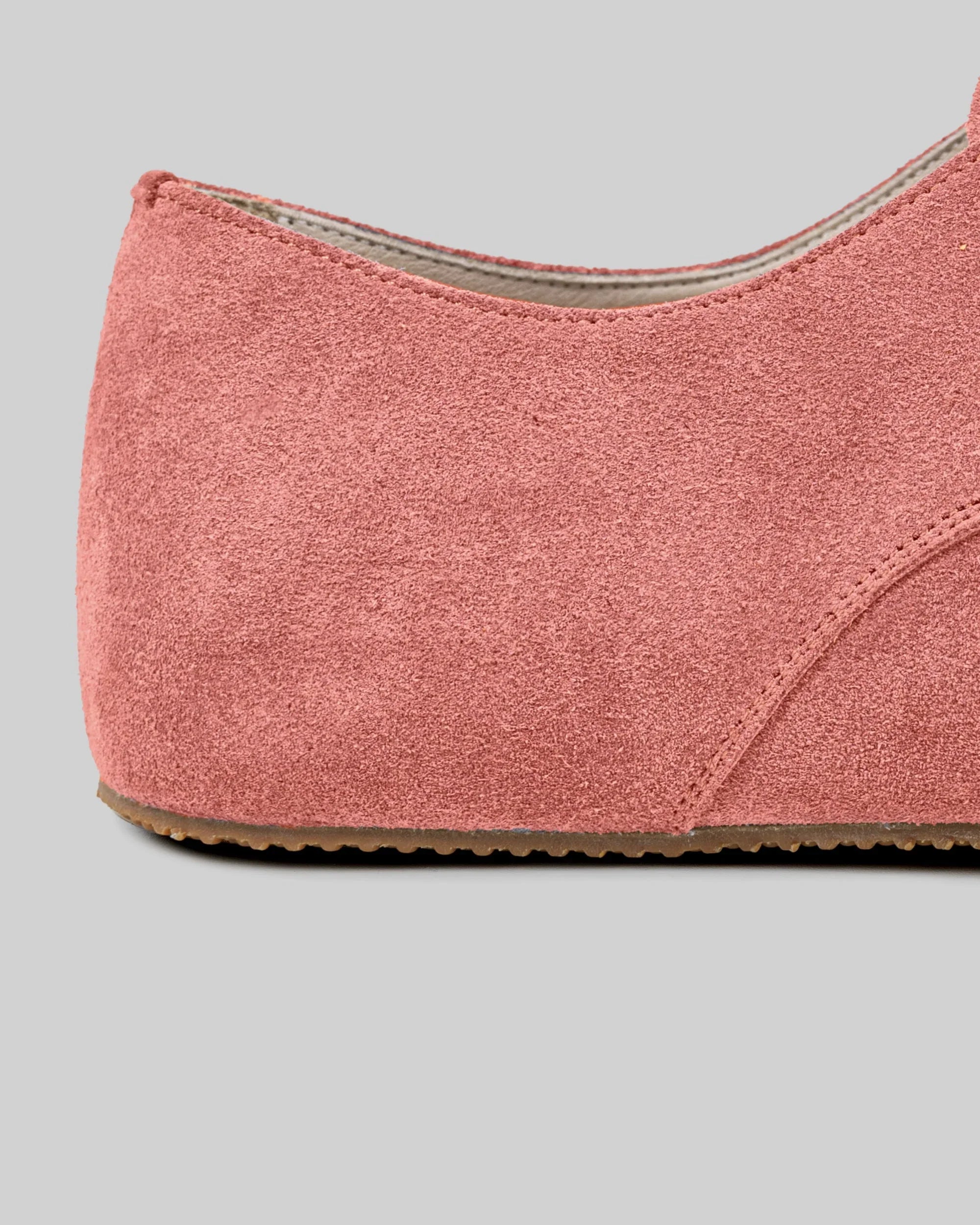 Top view Pink Oxford Shoes - Handcrafted Calf Leather | Bespoky