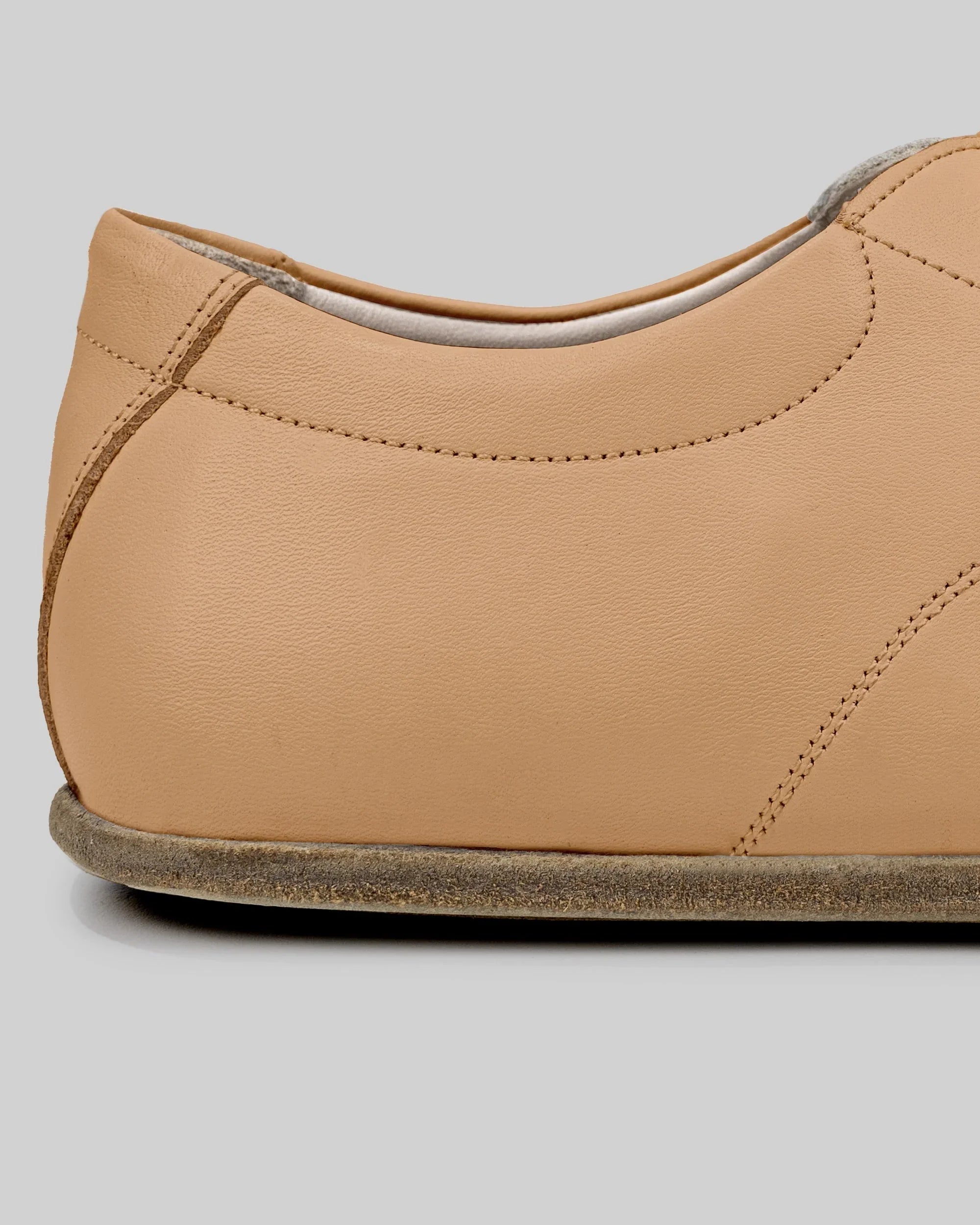 Pair Undyed Barefoot Sneaker - Barefoot Wide Toe Calf Leather | Bespoky