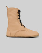 Side view Undyed Barefoot Boot - Calf Leather Zero Drop | Bespoky