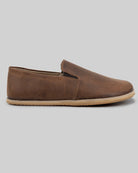 Top view Tan Barefoot Shoes - Handcrafted Calf Leather | Bespoky