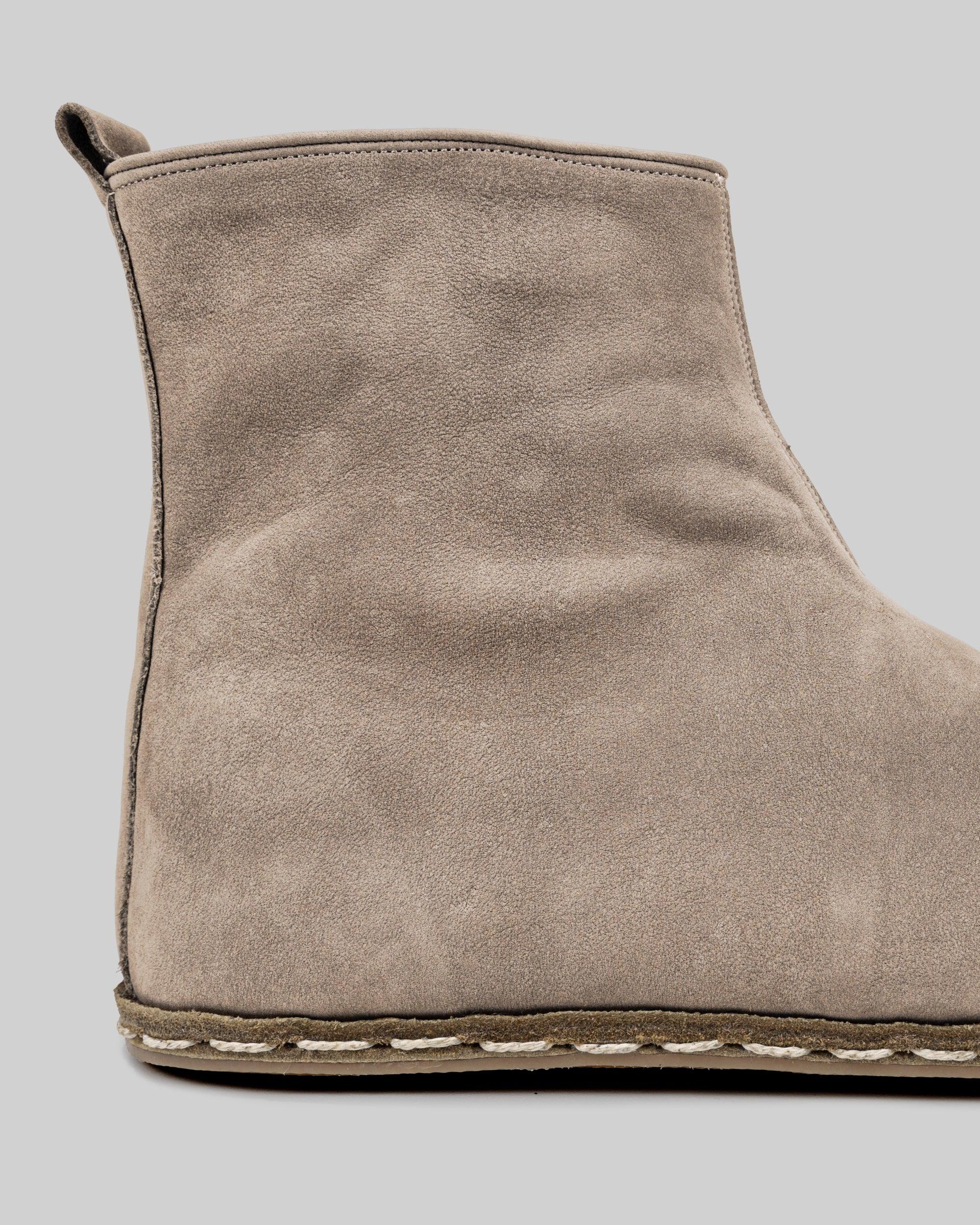Top view Beige Chelsea Boots - Handcrafted Calf Leather | Bespoky