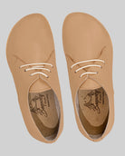 Side view Undyed Oxford Shoes - Calf Leather Zero Drop | Bespoky