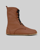 Back view Dark Brown Barefoot Boot - Calf Leather Handcrafted | Bespoky