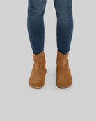 Detail Suede Chelsea Boots - Handcrafted Calf Leather Turkey | Bespoky
