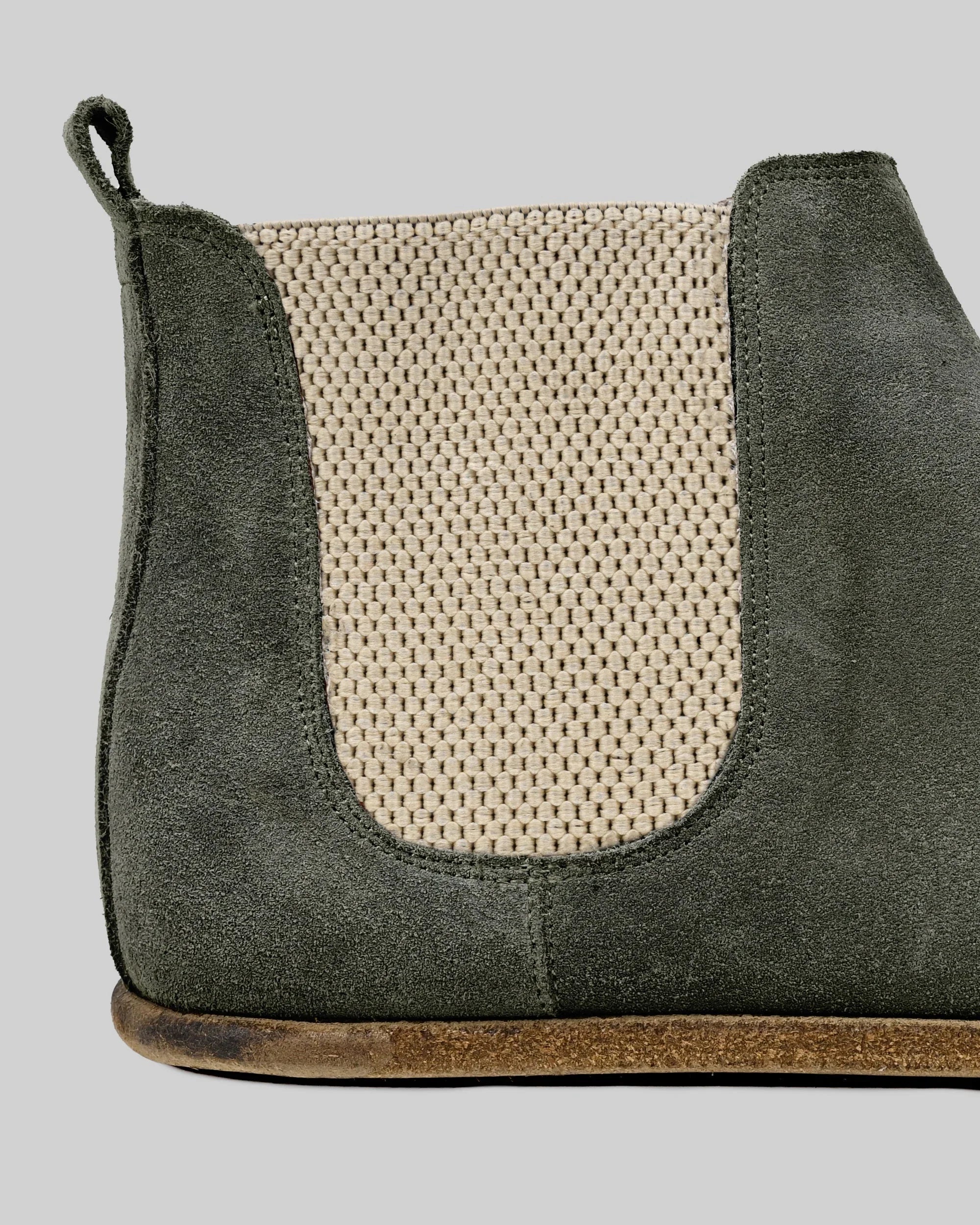Top view Leather Chelsea Boots - Handcrafted Calf Leather | Bespoky