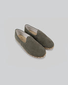 Men's Suede Yemeni Shoes - Handcrafted Calf Leather Wide Toe Box | Bespoky