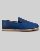 Top view Blue Barefoot Shoes - Handcrafted Calf Leather | Bespoky
