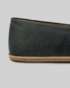 Detail Green Barefoot Shoes - Handcrafted Calf Leather Turkey | Bespoky