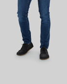 Detail Black Barefoot Sneaker - Handcrafted Calf Leather Turkey | Bespoky
