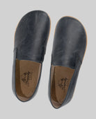 Side view Black Barefoot Shoes - Calf Leather Zero Drop | Bespoky