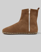 Top view Tan Suede Chelsea Boots - Handcrafted Calf Leather | Bespoky