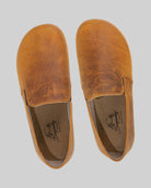 Top view Leather Barefoot Shoes - Handcrafted Calf Leather | Bespoky