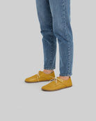 Top view Mustard Oxford Shoes - Handcrafted Calf Leather | Bespoky