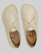 Top view Beige Oxford Shoes - Handcrafted Calf Leather | Bespoky
