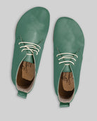 Side view Green Ankle Boots - Calf Leather Zero Drop | Bespoky