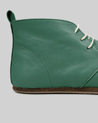 Top view Green Ankle Boots - Handcrafted Calf Leather | Bespoky