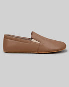 Detail Tan Barefoot Shoes - Handcrafted Calf Leather Turkey | Bespoky