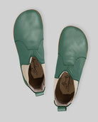 Detail Green Chelsea Boots - Handcrafted Calf Leather Turkey | Bespoky
