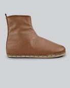 Detail Tan Chelsea Boots - Handcrafted Calf Leather Turkey | Bespoky