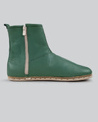 Detail Green Chelsea Boots - Handcrafted Calf Leather Turkey | Bespoky