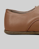 Top view Tan Oxford Shoes - Handcrafted Calf Leather | Bespoky
