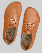 Side view Orange Oxford Shoes - Calf Leather Zero Drop | Bespoky