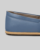 Close-up calf leather - Jean Blue Barefoot Shoes Detail | Bespoky