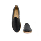 Detail Black Yemeni Shoes - Handcrafted Calf Leather Turkey | Bespoky
