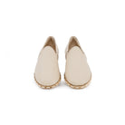 Detail Cream Yemeni Shoes - Handcrafted Calf Leather Turkey | Bespoky